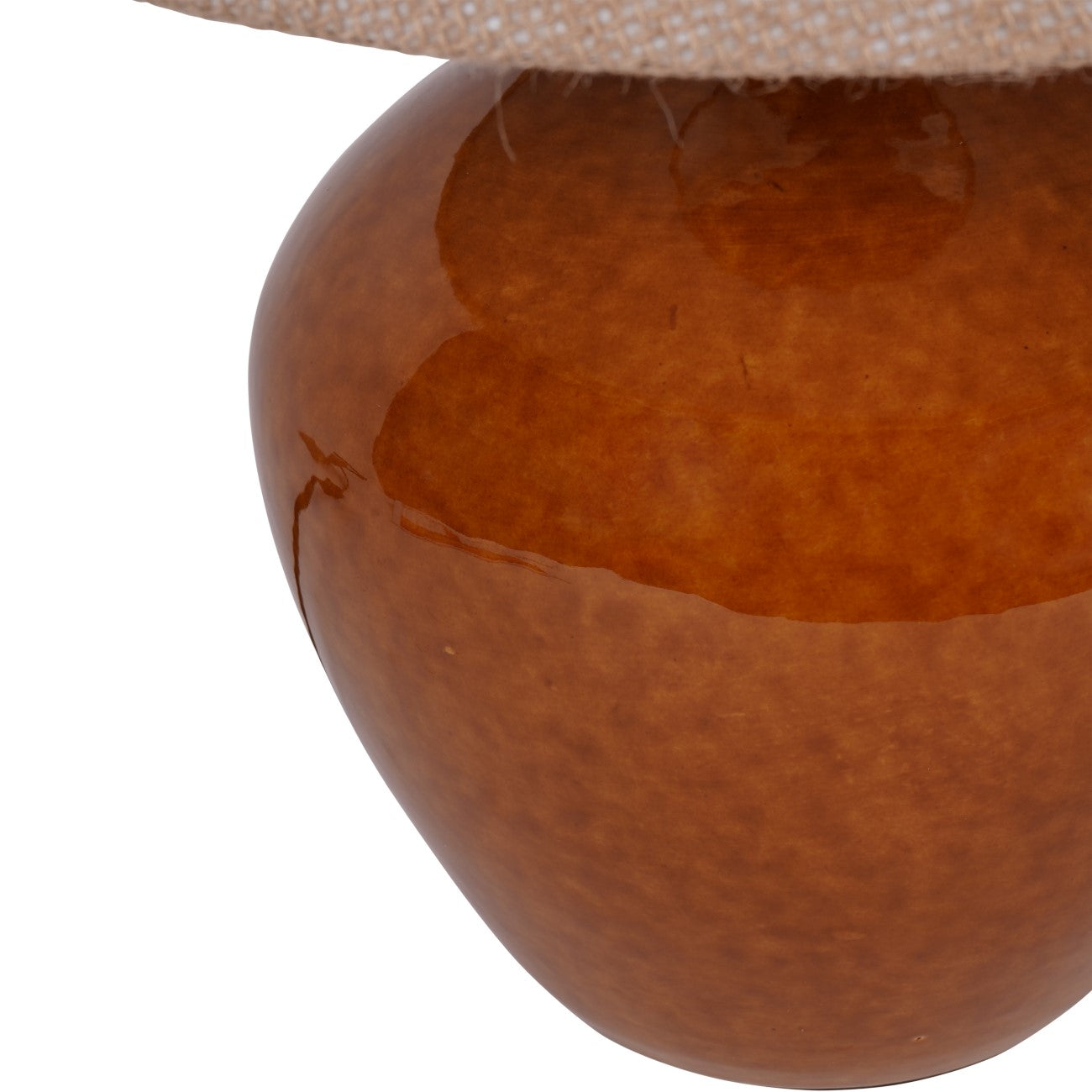 Aubrey Terracotta Ceramic Table Lamp | Small